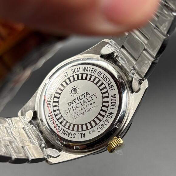 Invicta Specialty Stratford 47457 Mens 43mm Two-Tone Stainless Steel Quartz 50m - Picture 7 of 17